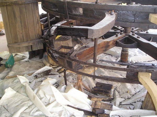ruota idraulica pre restauro